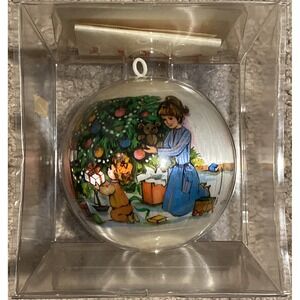 Hummelwerk‎ "Feminine Multiple Choice Satin Christmas Ornament 1981